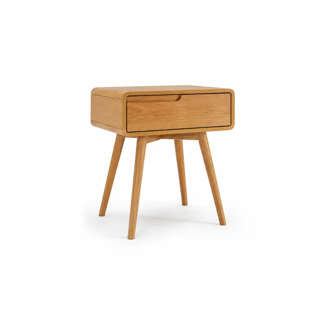 Mesa de Cabecera con Patas Kairos (Champagne)