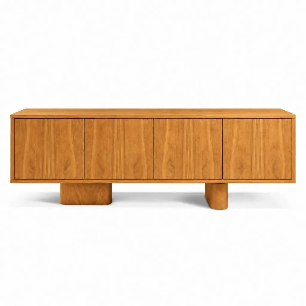 Buffet Rubi Patas Enchapadas · 200 cm