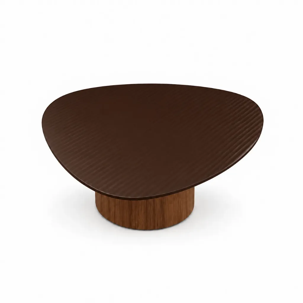 Mesa de Centro Concha - Vidrio Texturizado