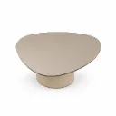 Mesa de Centro Concha Alta - Vidrio Texturizado