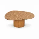 Mesa de Centro Caju - Vidrio Texturizado