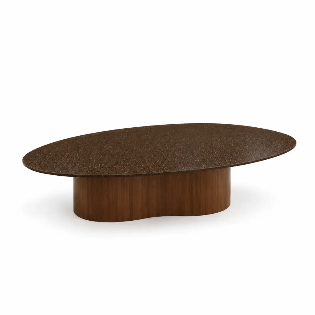 Mesa de Centro Raiz - Vidrio Texturizado