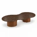 Mesa de Centro Terraço Orgánica - Vidrio Texturizado