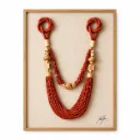 Cuadro Collar Terracota