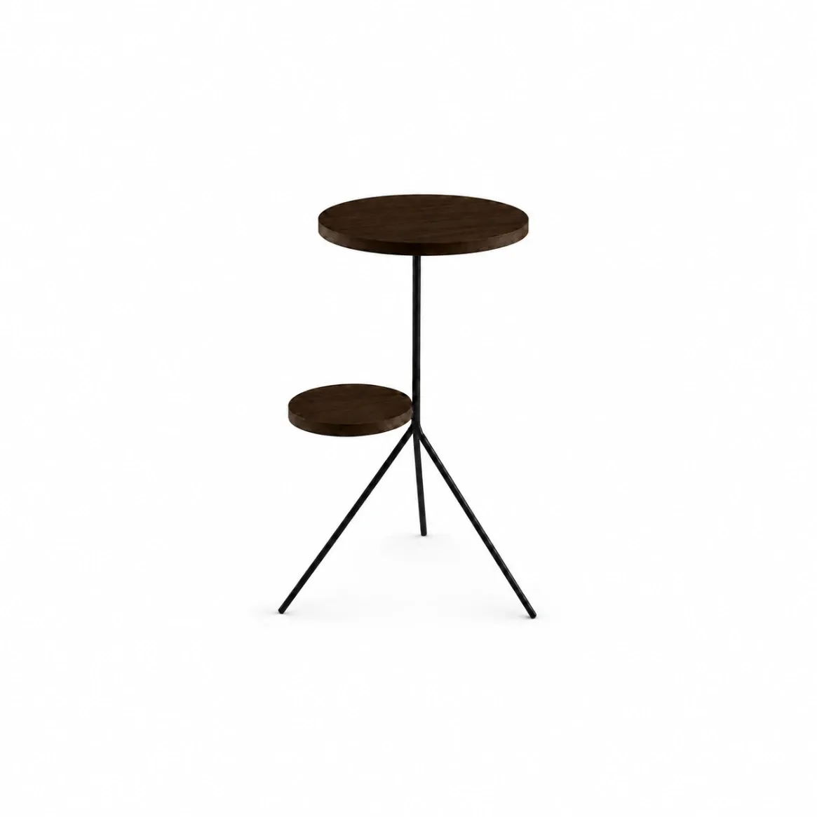 [DAFD-D02-Acero-Negro] Mesa Lateral Duo (Acero Negro)