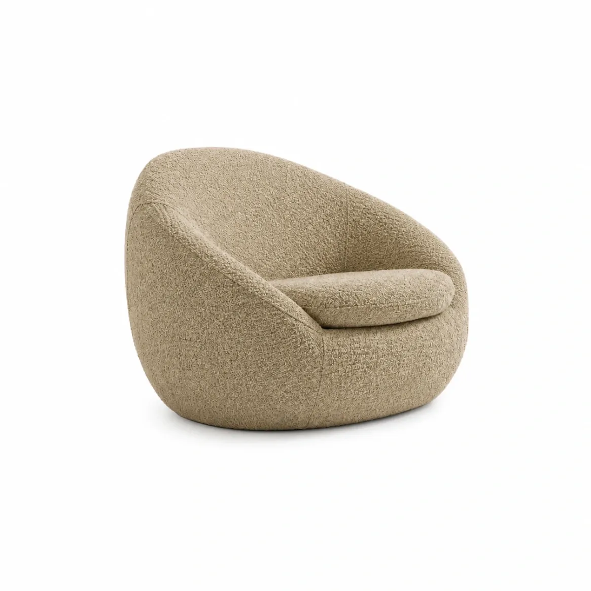 Poltrona Lutz (Boucle Boss Ocre)