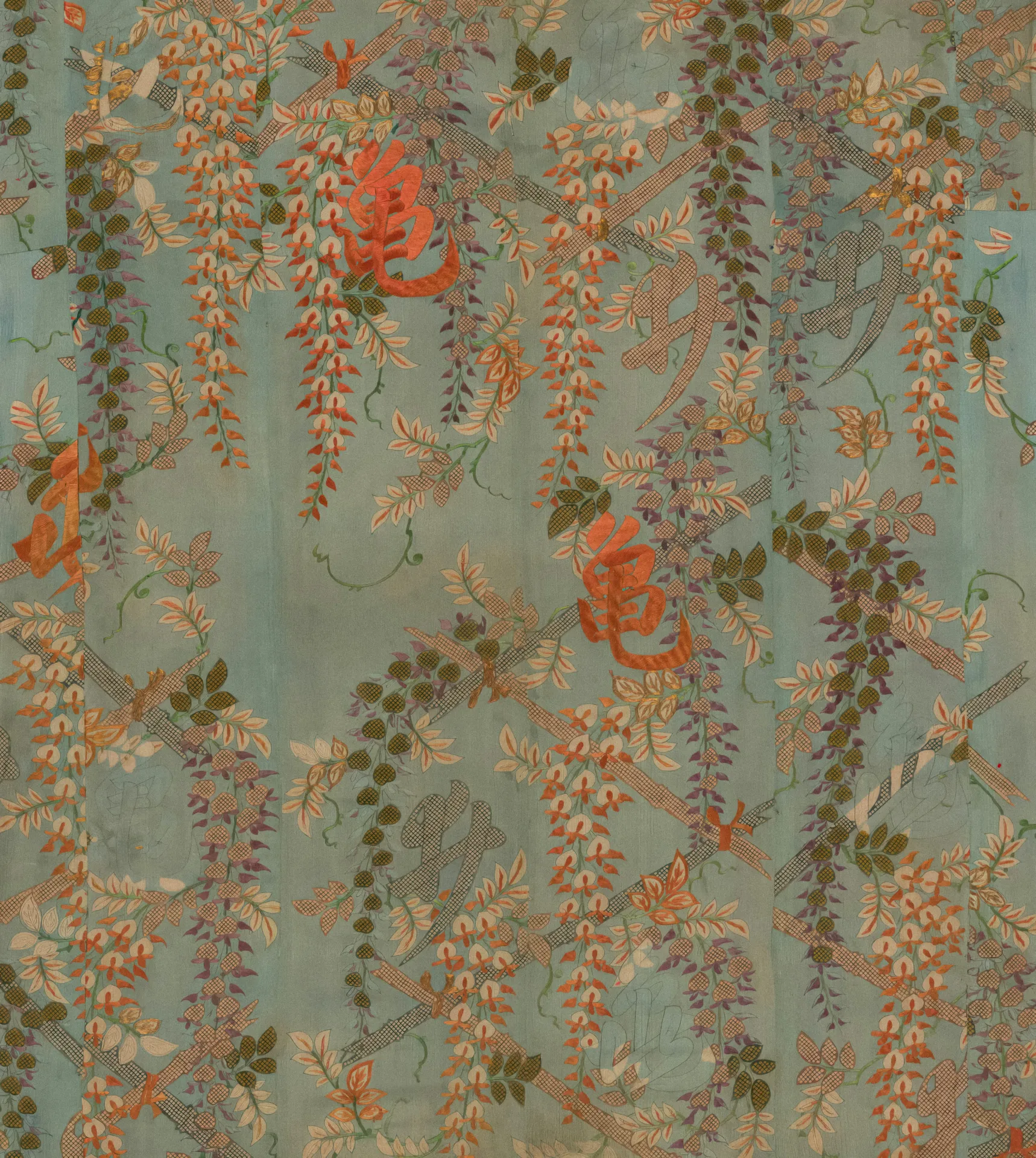 [BH-PM-PF-004] Papel mural Jardín Japonés - Colección Patrones y Flores