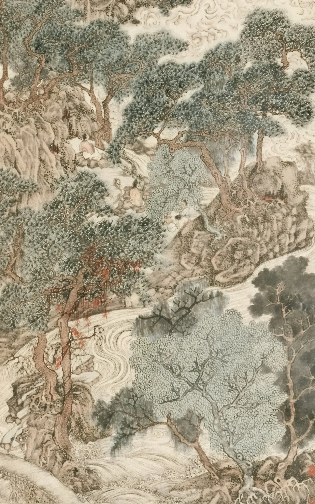 Papel mural Bosque Imperial - Colección Patrones y Flores