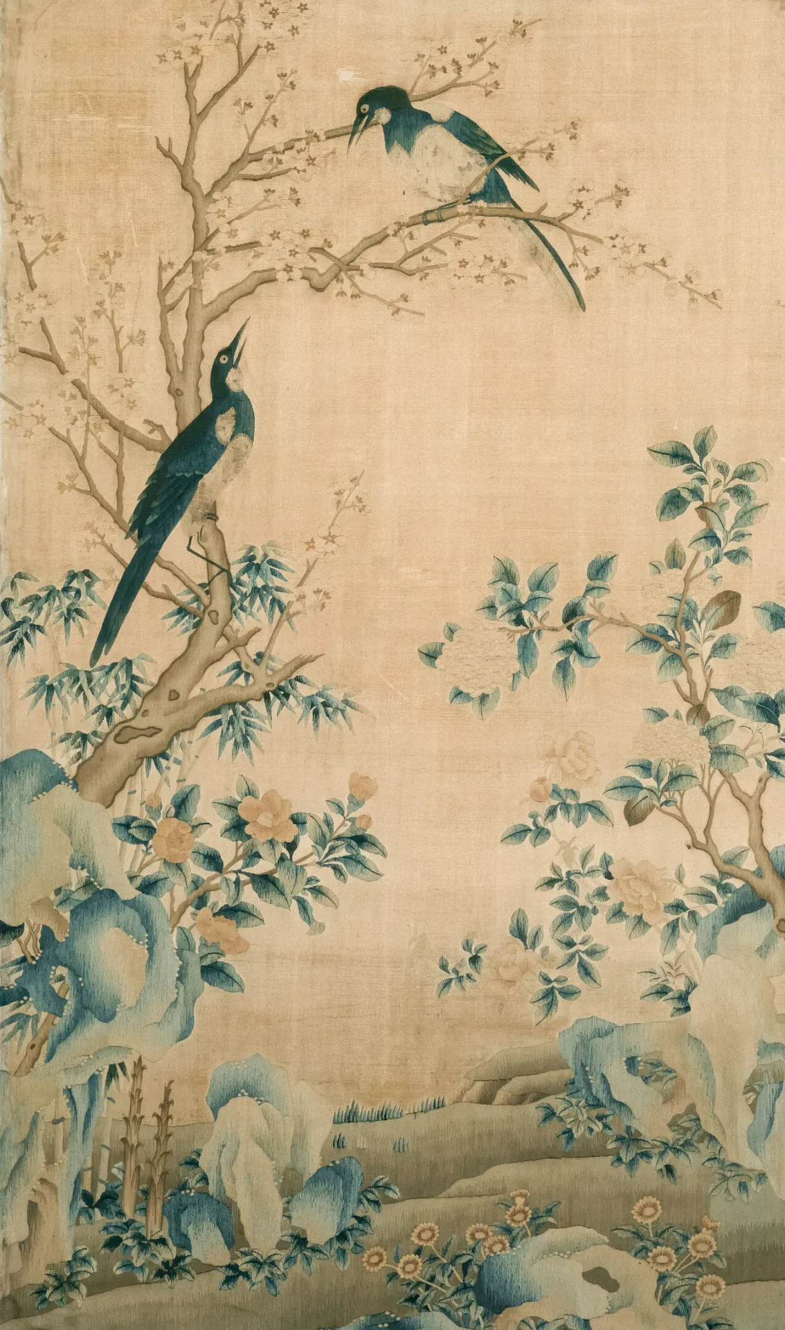 Papel mural Canto Celeste - Colección Patrones y Flores