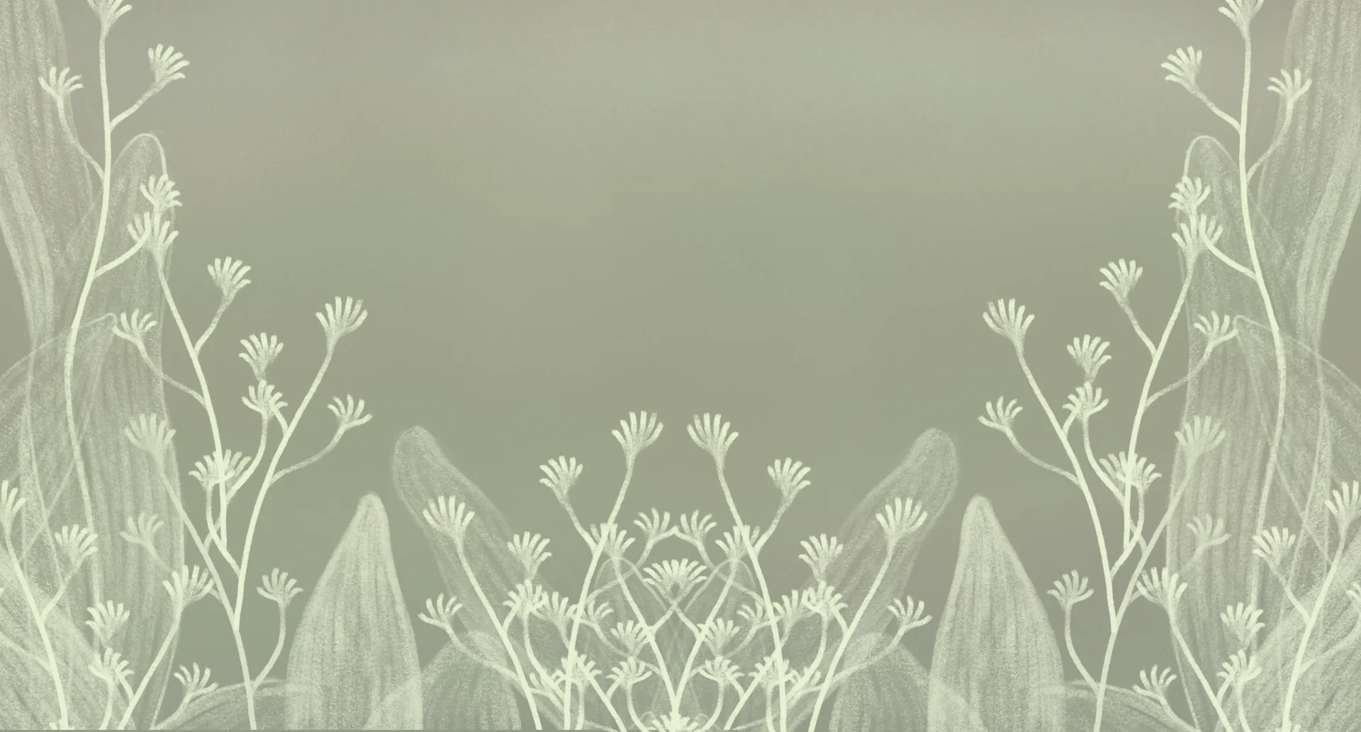 Papel mural Herbario Salvia - Colección Patrones y Flores