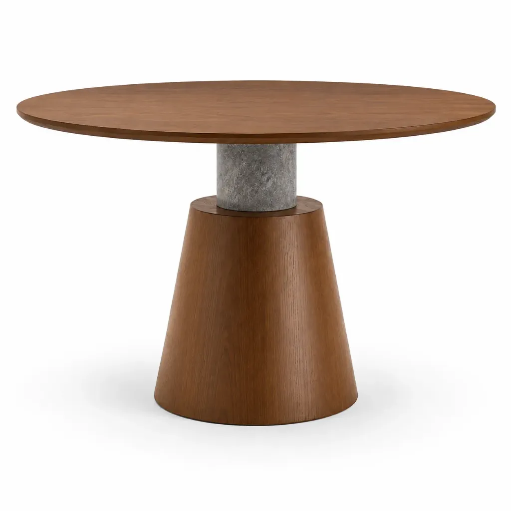 MESA DE COMEDOR PARAGUAÇU (Madera Castaño)