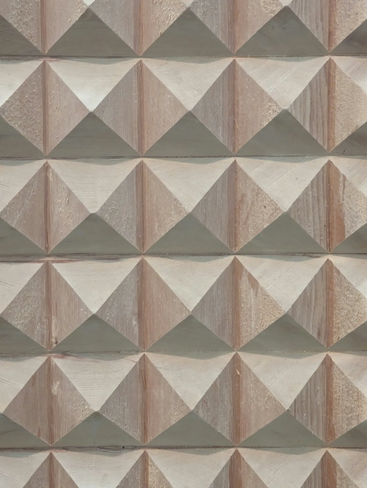 Papel mural Triángulos 3D - Colección Texturas